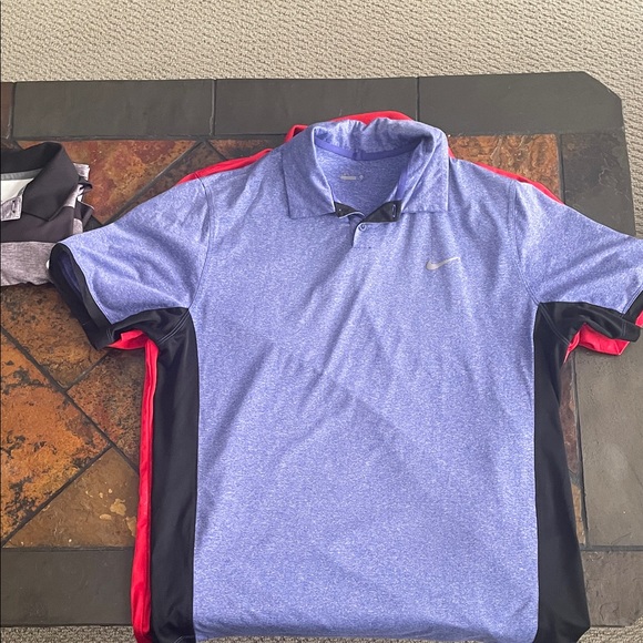 Nike Men's Golf Polo Shirt Trio - Picture 7 of 8